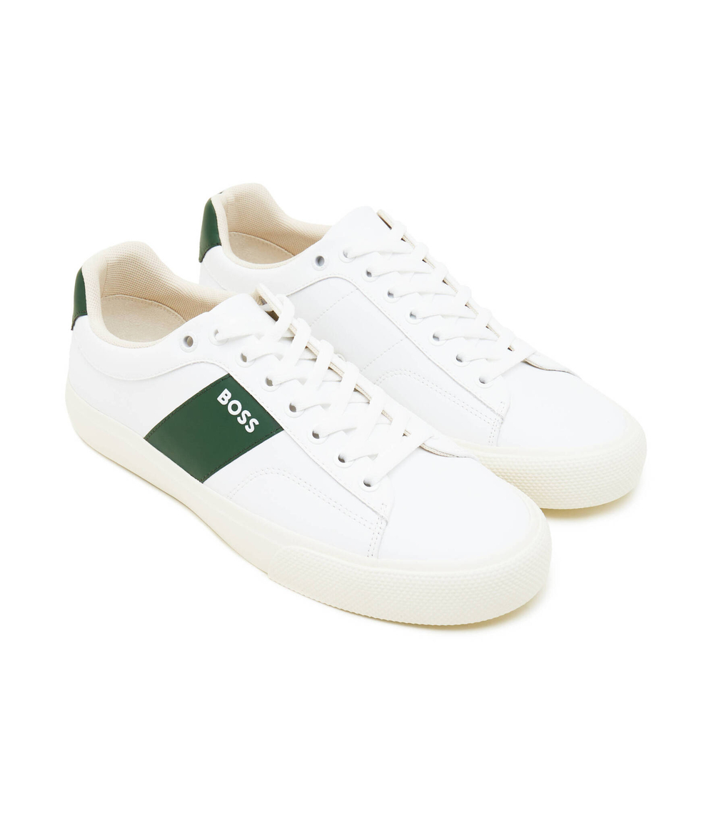 Кроссовки Aiden_Tenn_flrb BOSS BLACK - белый(50512366)