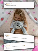 Большая мягкая игрушка обнимашка кот 70 см