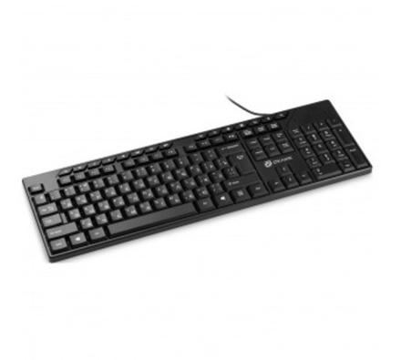 Клавиатура Оклик 125M черный USB Multimedia