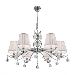 Citilux Шелли CL438161 Люстра подвесная с абажурами Хром