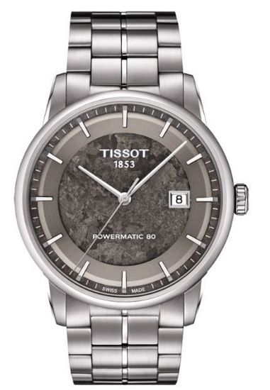 Мужские швейцарские наручные часы Tissot Luxury Powermatic Jungfraubahn T086.407.11.061.10