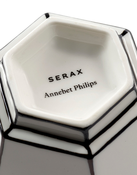 Набор чашек с блюдцами Serax Carte Blanche, 2 шт., 16,5 см, фарфор, белый