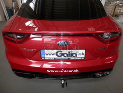 Фаркоп оцинкованный Galia K045C для Kia Stinger 2017-(паспорт и сертификат в комплекте)(без электрики)