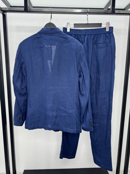 Льняной костюм Ermenegildo Zegna