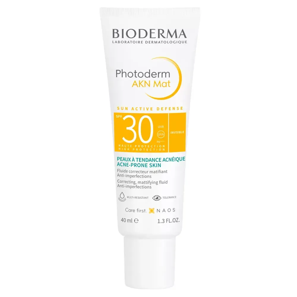 Солнцезащитная матирующая эмульсия Bioderma Photoderm AKN Mat SPF30 40 мл