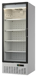 Шкаф холодильный ENTECO MASTER СЛУЧЬ 700 ШС со стеклянной дверью