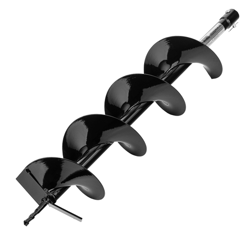 Шнек для грунта E-150, диаметр 150мм, длина 800мм,соединение 20мм, несъёмный нож// Denzel