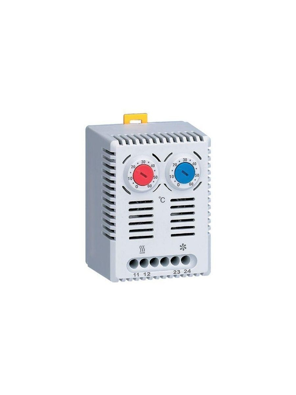 Термостат NO+NC (охлаждение и обогрев) на DIN-рейку 10A 230В IP20 PROxima EKF T2C10M