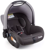 Детское автомобильное кресло ZLATEK "Colibri" серый умбра, 0-1,5 лет, 0-13 кг, группа 0+, шт