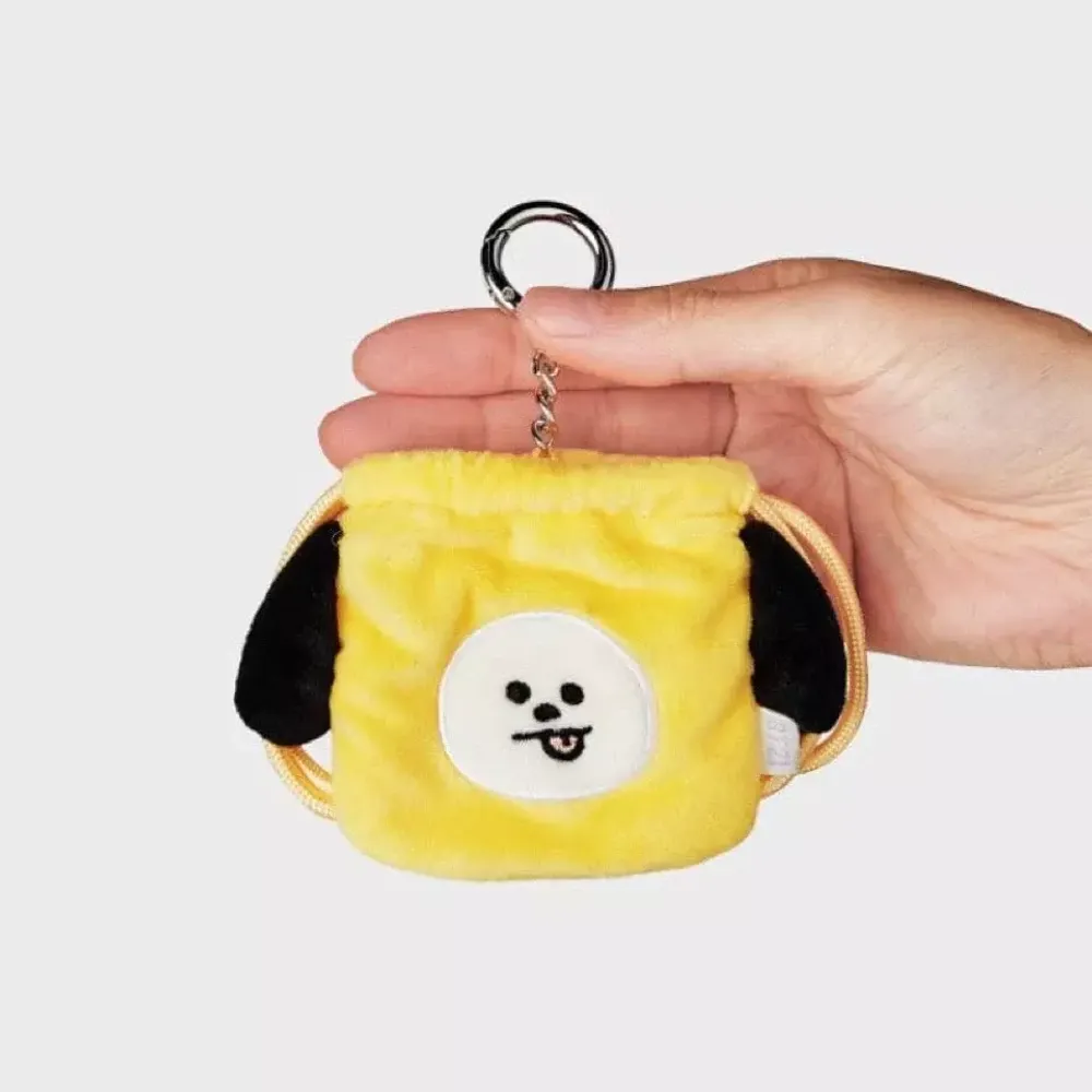 Брелок BT21 - CHIMMY Big &amp; Tiny String Backpack Keyring