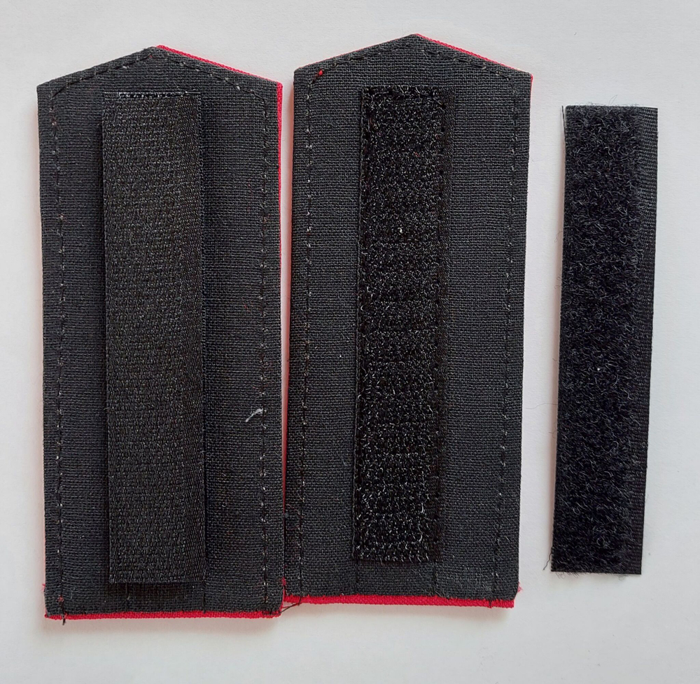 Погоны казачьи КК К К липучки на липучках форменные кадетский корпус казачий класс для кадетов для казаков и других подразделений красные однотонные прапорщик парадные бордовые съемные нашивные прямоугольные