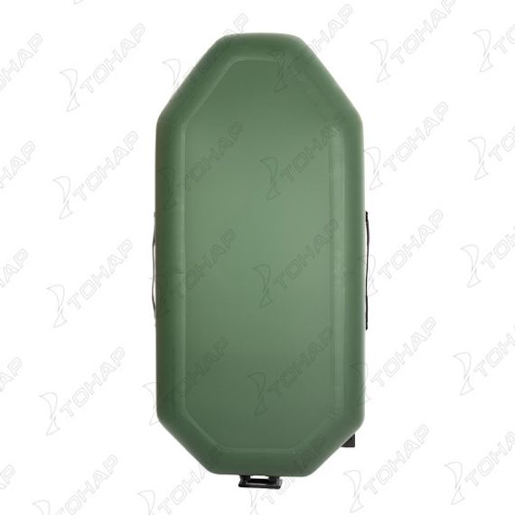 Лодка Тонар Шкипер 260НТ навесной транец (зеленый)