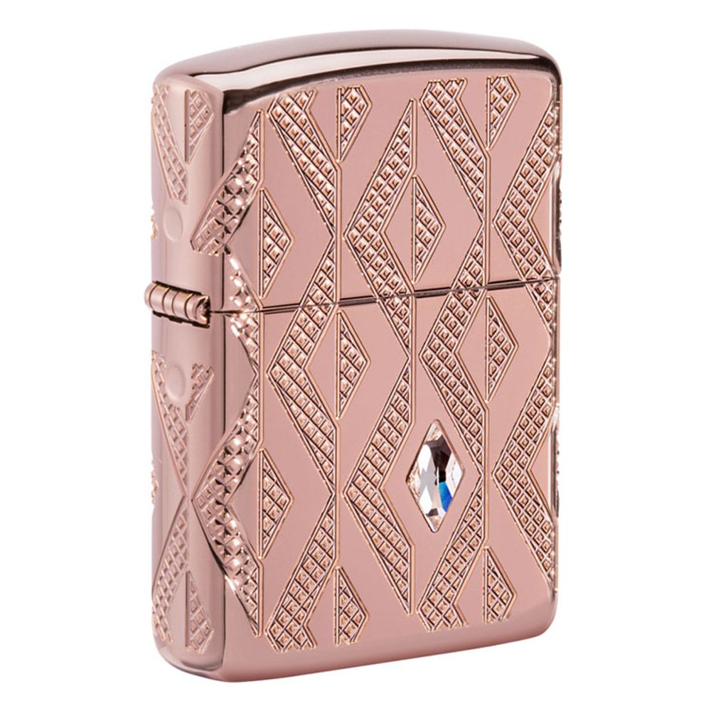 Зажигалка Zippo Armor Geometric Diamond Pattern Design (49702) 2