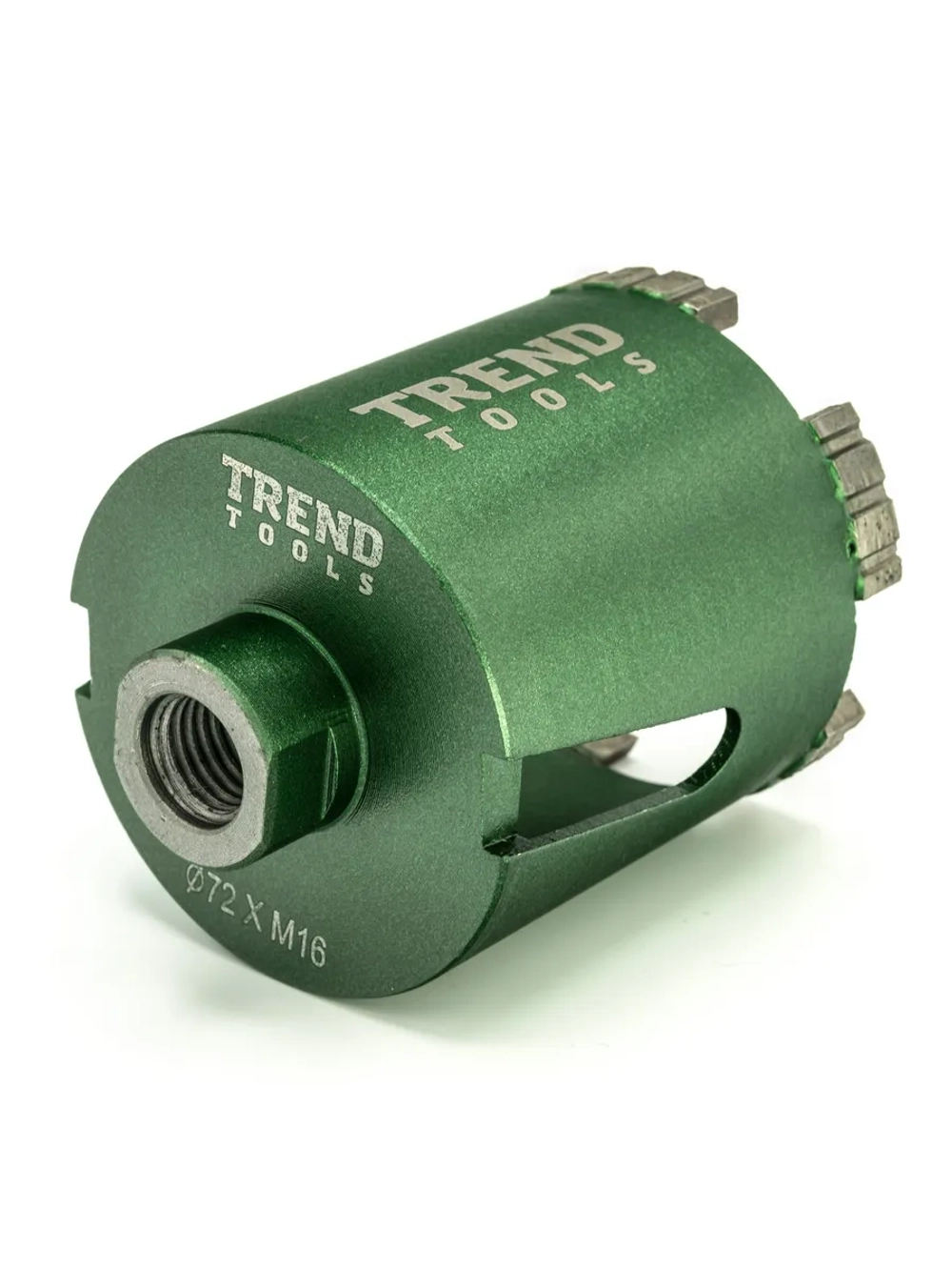 Алмазная коронка по бетону и кирпичу 72 мм для подрозетников