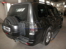 Фаркоп оцинкованный Galia M082C для Mitsubishi Pajero IV 2007-, Pajero III 2000-2007(паспорт и сертификат в комплекте)(без электрики)