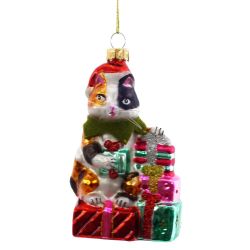 GAEM Украшение новогоднее "Кошка", L7 W4 H12,5 см