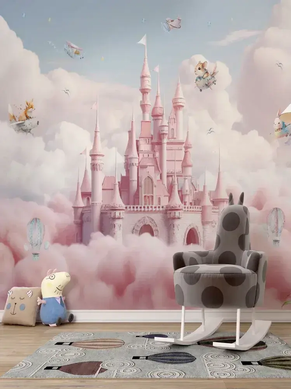 Auroom Фотообои для девочки в детскую спальню флизелиновые 400х270