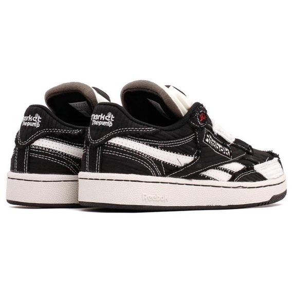 Кроссовки reebok Club C Series для скейтборда Низкие Черные Кроссовки