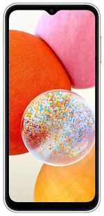 Смартфон Samsung Galaxy A14 4/128 GB, серебристый