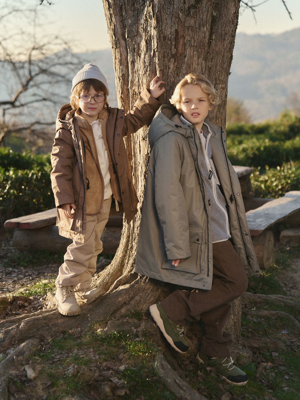 Парка демисезонная "Олива" 7+