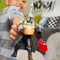 Hasbro Star Wars MixMashers - фигурка MANDO 12 см и GROGU + аксессуары G0300