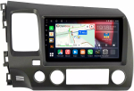 Магнитола Honda Civic 8 4d 2005-2012 седан - Canbox 9-1061 Qled, Android 10, ТОП процессор, SIM-слот