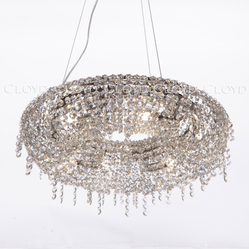 Люстра Cloyd HAYAO C6 / Ø50 см - хром (арт.10939)