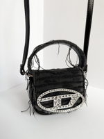 Сумка из денима с бахромой Diesel