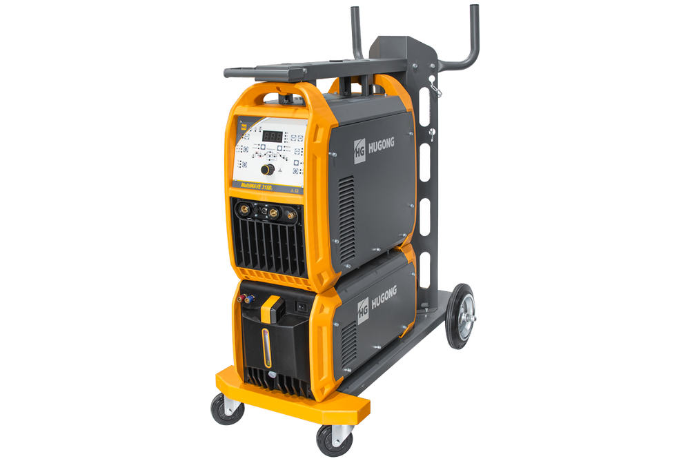 Аппарат аргонодуговой сварки HUGONG MultiWAVE 315D III AC/DC (cold tac, различные типы волны) (без БО, тележки и горелки) - [380В / 18-250А / TIG]