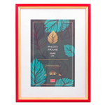 Фоторамка пластик 30х40 см Фиеста рубиновый