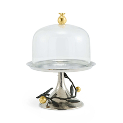 Блюдо на ножке с крышкой Michael Aram Pomegranate (22.9 см)