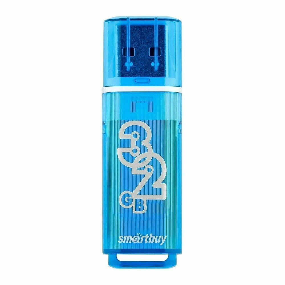 32GB USB Smartbuy Glossy series blue
