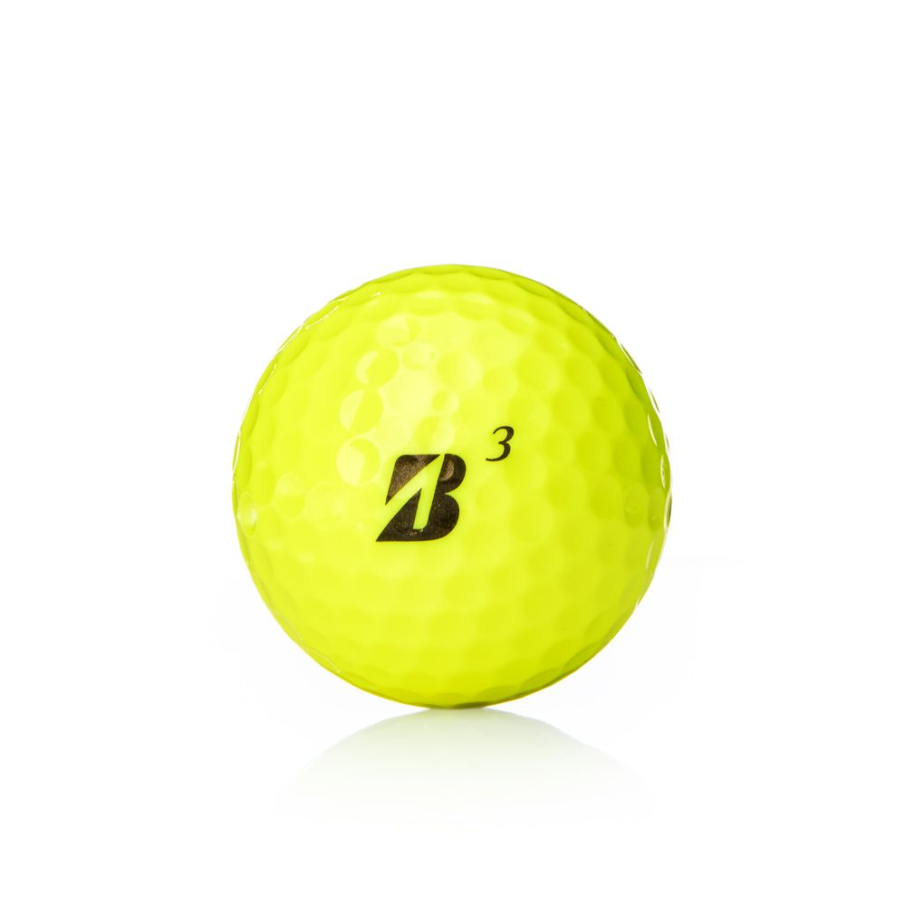 Мяч для гольфа Bridgestone e6 Yellow,  BGB3EYX, 3 шт/уп, желтый