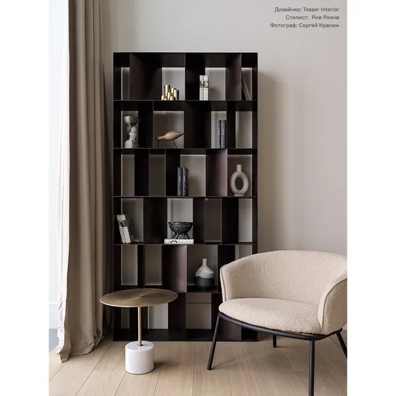 Кресло Paal бежевое букле