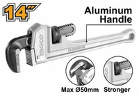 Ключ трубный 350х50мм INGCO HALPW0114 INDUSTRIAL