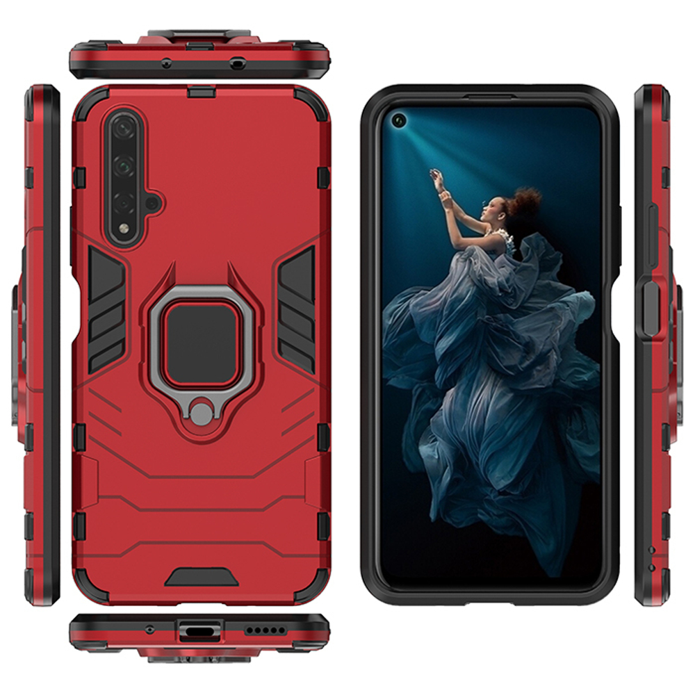 Противоударный чехол с кольцом Panther Case для Huawei Honor 20