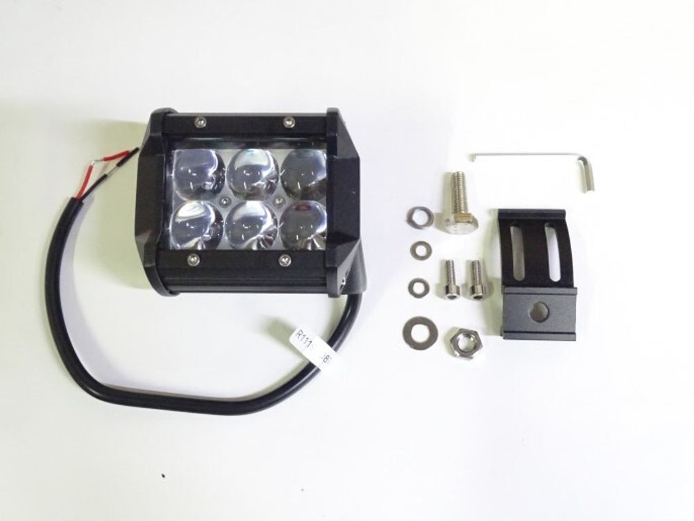Фара светодиодная дополнительная 6 SMD 18W (Lens) (Allroad)