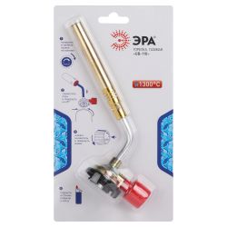 Горелка газовая ЭРА GB110 без пьезоподжига, диаметр сопла 10 мм установка на баллон