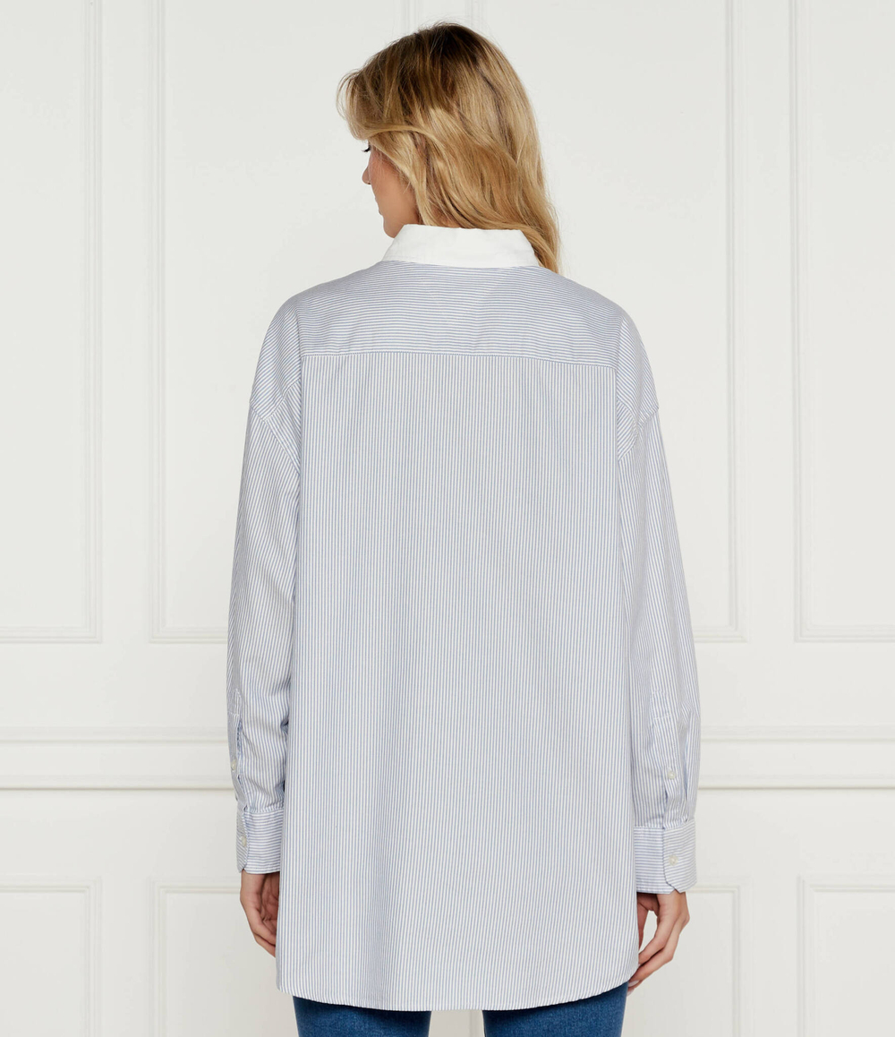 Рубашка Tommy Jeans - голубой(DW0DW20209)