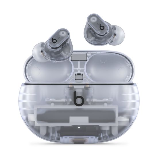 Beats Studio Buds + беспроводные наушники с шумоподавлением — прозрачные