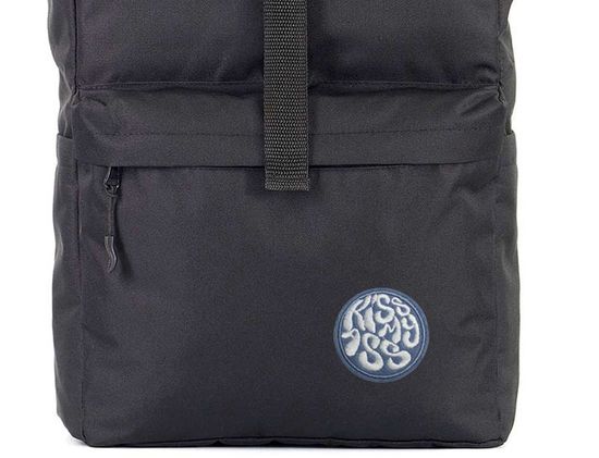 Нашивка термоаппликация на одежду и на рюкзак.. Kiss my