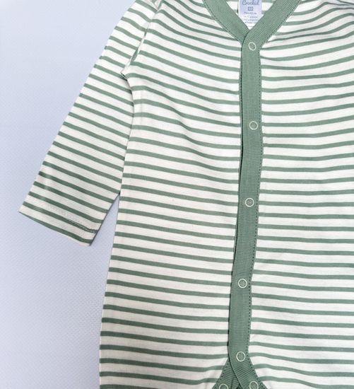 Слип хлопковый, Зеленая полоска