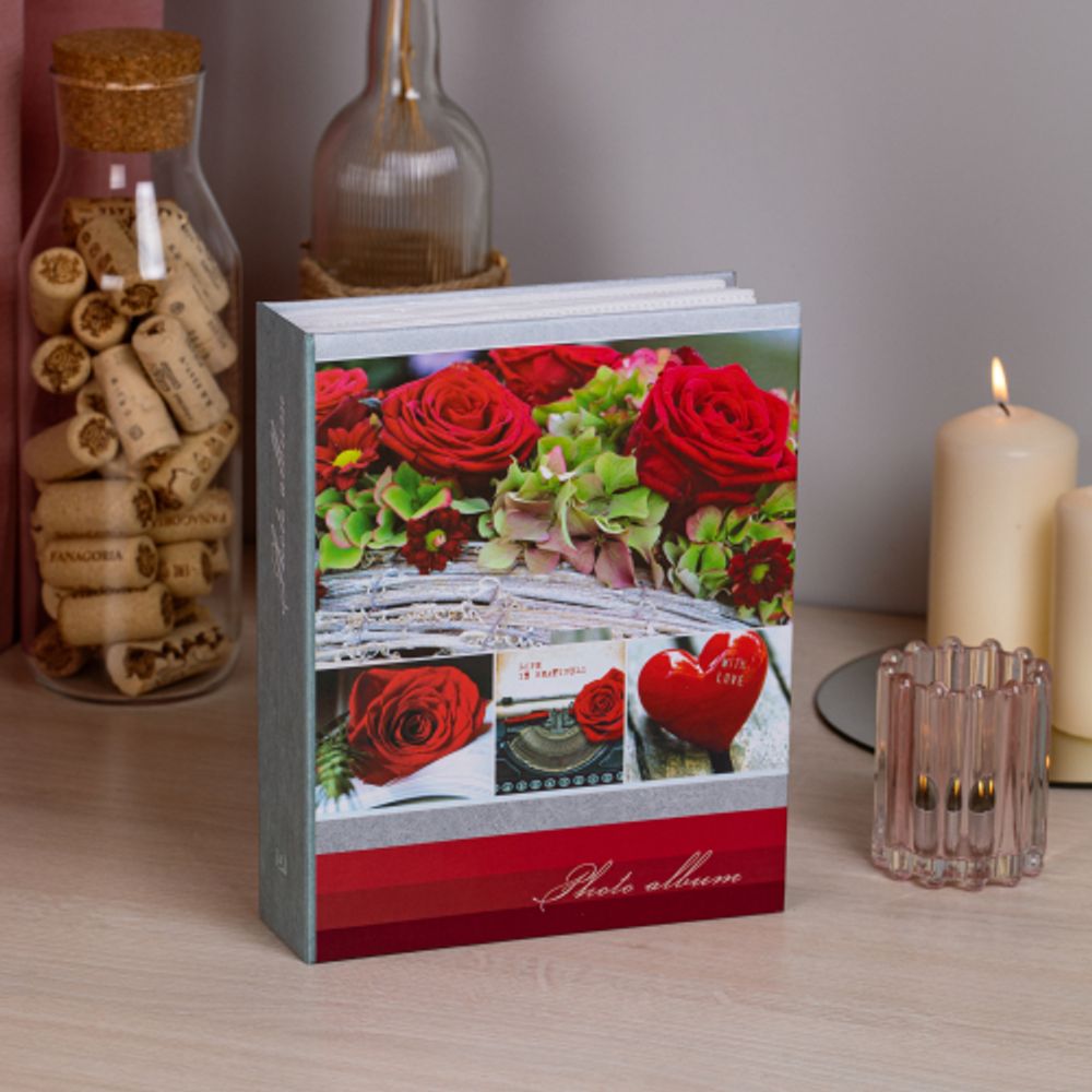 Фотоальбом Image Art IA-200PP серия 410 Цветы термосварка 50 листов 200 фотографий размер 10х15