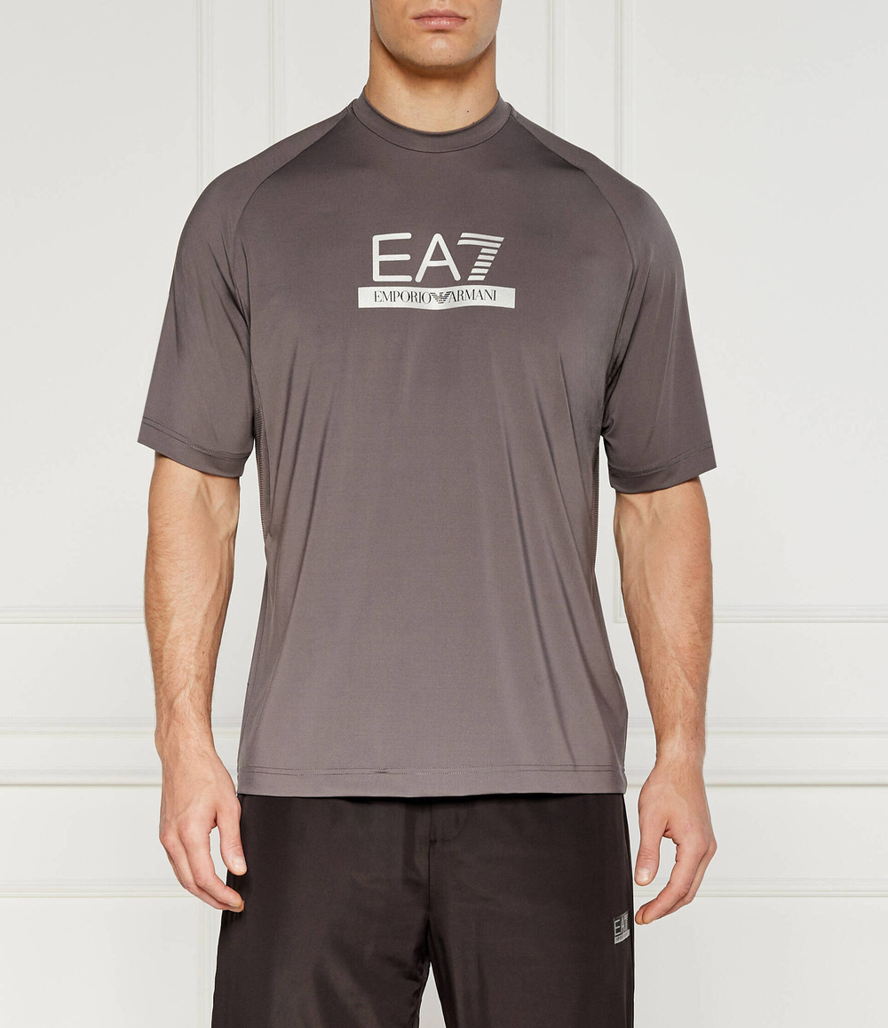 Футболка EA7 - пепельный(6DPT22 PJMEZ)