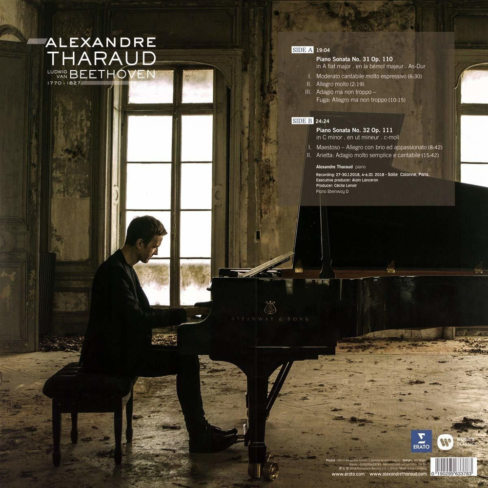 Alexandre Tharaud / Beethoven: Sonatas Opus 110 & 111 (LP)