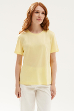 23510 Футболка женская (желтый)