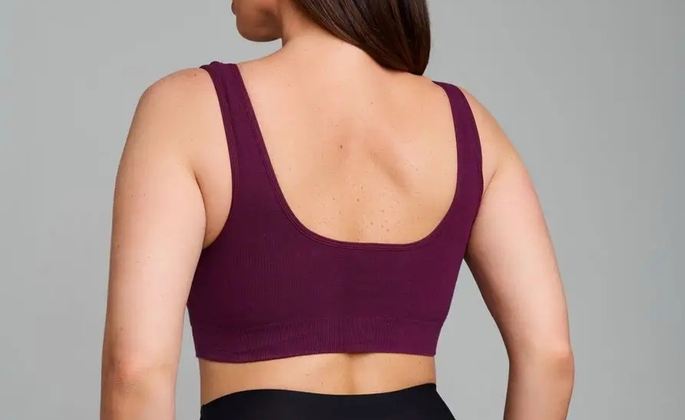 [m]Топ Bra гладкий, однотонный 1665