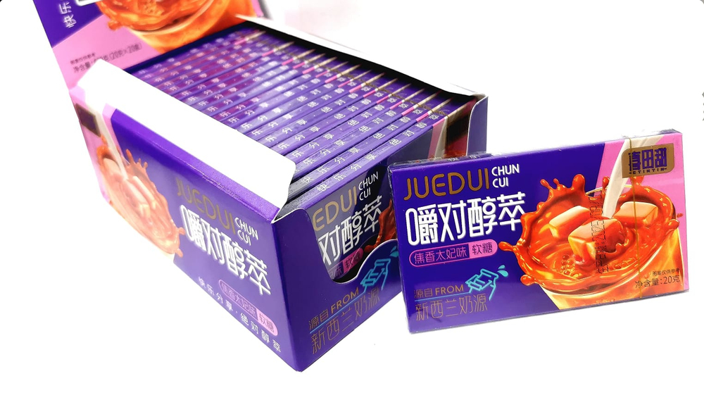 Жевательная конфета JUEDUI вкус карамель20гр