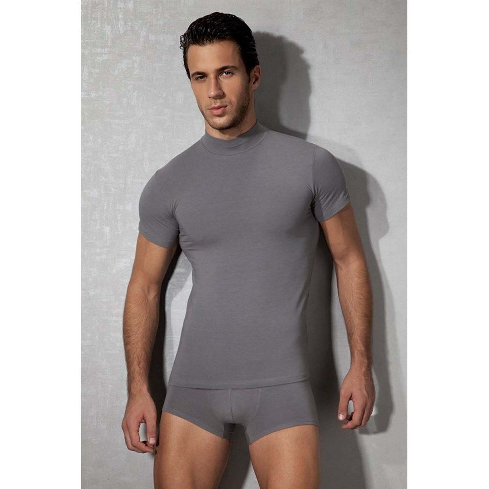 Мужская футболка серая Doreanse 2730 Smoke