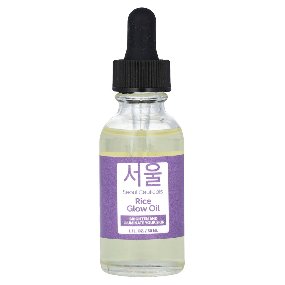 SeoulCeuticals, рисовое масло для сияния кожи, 30 мл (1 жидк. унция)